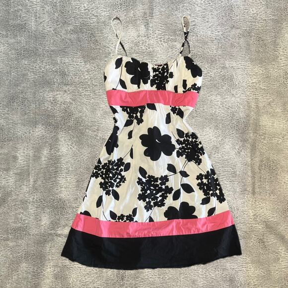 Trixxi Y2k Floral Sleeveless Mini Dress - Picture 1 of 5